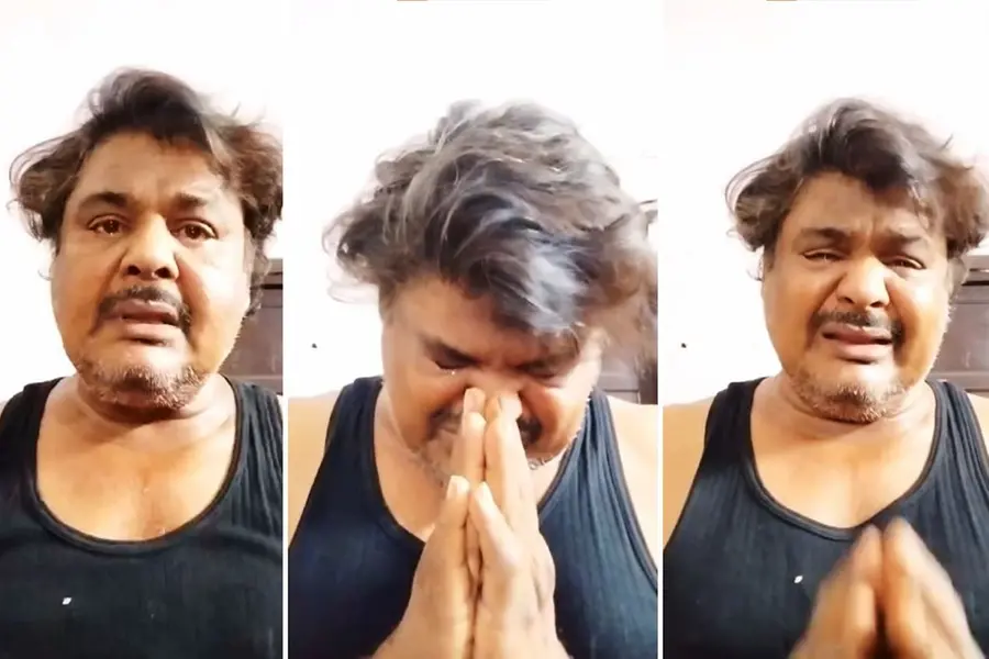 വയനാട് ഉരുൾപൊട്ടൽ: കൈകൂപ്പി പൊട്ടിക്കരഞ്ഞ് മൻസൂർ അലി ഖാൻ, 'എല്ലാം പ്രകൃതിയാണ്' എന്ന് പ്രതികരണം