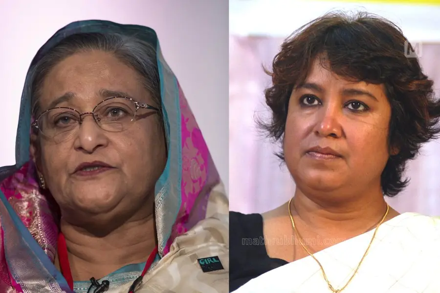 ഹസീന അന്ന് പ്രീതിപ്പെടുത്താന്‍ ശ്രമിച്ചവര്‍തന്നെ ഇന്നവരെ ഓടിച്ചു -തസ്‌ലിമ നസ്രിന്‍