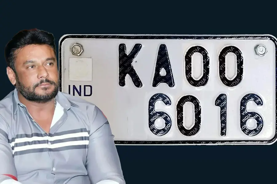 ആരാധനയ്ക്ക് എന്ത് 'തടവ്' ജയിലിലെ ദര്ശന്റെ നമ്പറില് കാര് രജിസ്റ്റര് ചെയ്യാനൊരുങ്ങി ആരാധകന്