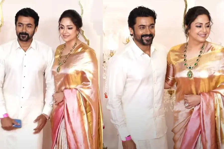 ആനന്ദ് അംബാനി-രാധിക മർച്ചന്റ് വിവാഹത്തിൽ പങ്കെടുത്ത് ജ്യോതികയും സൂര്യയും| വീഡിയോ