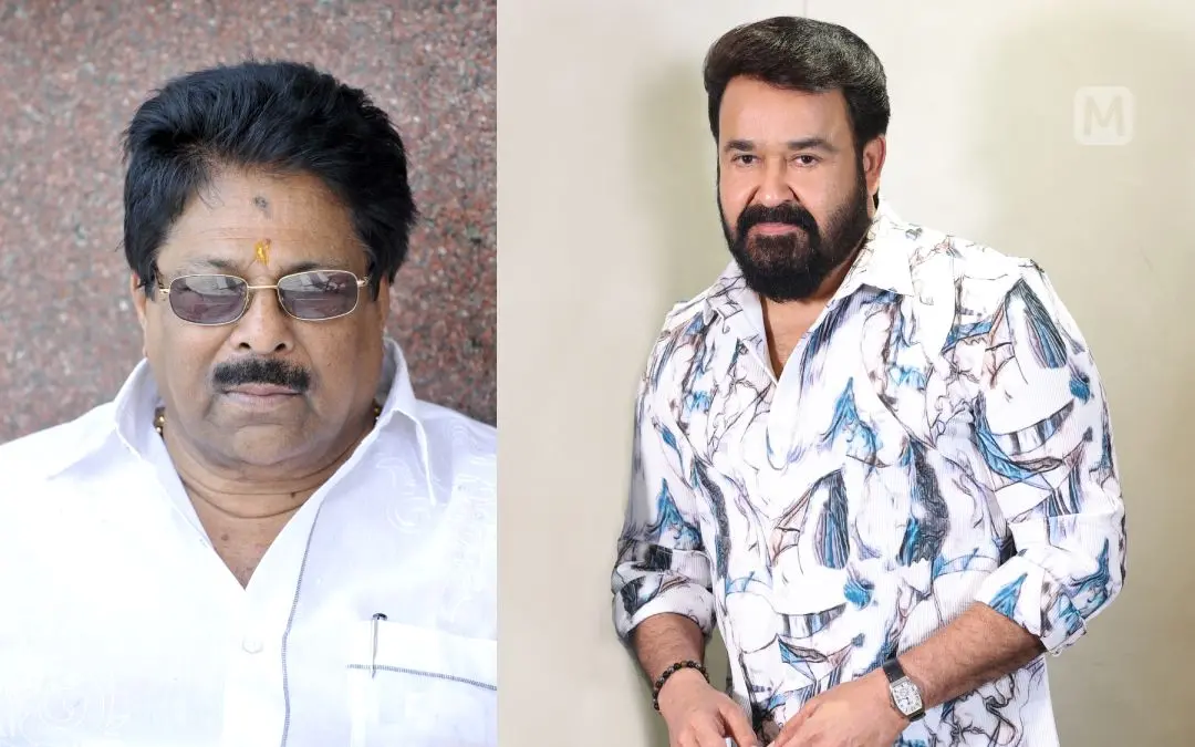അരോമ മണി, മോഹൻലാൽ | ഫോട്ടോ: വി.പി. പ്രവീൺ കുമാർ, സിദ്ദിഖുൽ അക്ബർ \ മാതൃഭൂമി