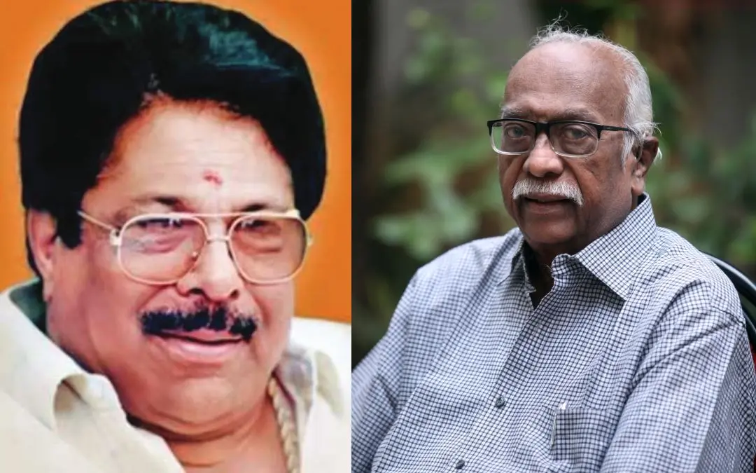 അരോമ മണി, സം​ഗീത സംവിധായകൻ ശ്യാം | ഫോട്ടോ: ആർക്കൈവ്സ്, വി.രമേഷ്\ മാതൃഭൂമി