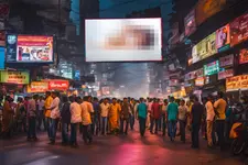 പൊതുസ്ഥലത്തെ ഡിജിറ്റല്‍ പരസ്യ ബോര്‍ഡില്‍ അശ്ലീല വീഡിയോ; കേസെടുത്ത് പോലീസ്
