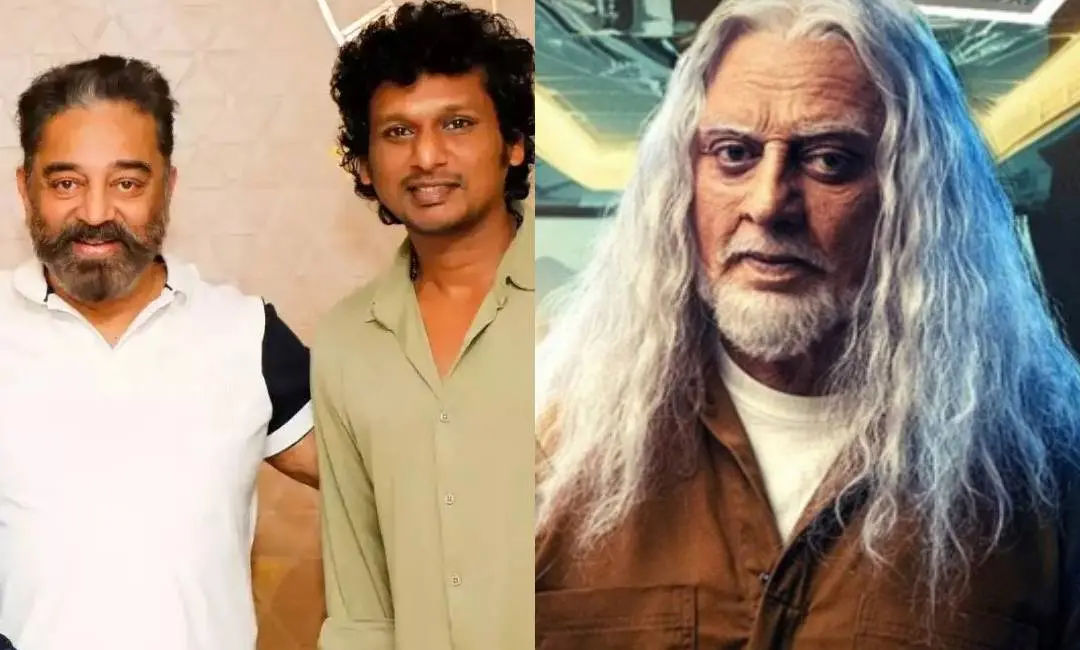കമൽഹാസനൊപ്പം ലോകേഷ് കനകരാജ്, ഇന്ത്യൻ 2 ലെ രം​ഗം