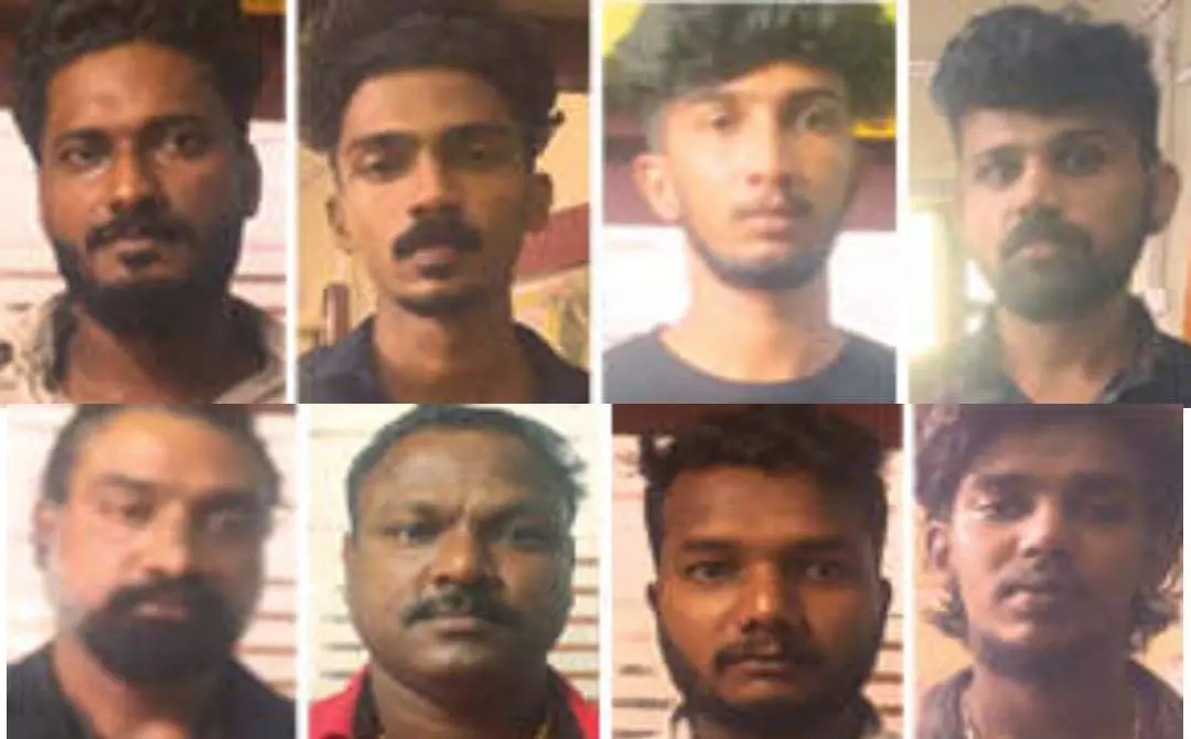 പോലീസ് പിടികൂടിയവര്