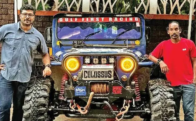 ഗോവയില് നടന്ന റെയിന് ഫോറസ്റ്റ് ചലഞ്ച് (ആര്.എഫ്.സി) ഓഫ് റോഡ് ഡ്രൈവിങില് ഒന്നാമതെത്തിയ ഡോ. വിപി.മുഹമ്മദ് ഫഹദ്, രാജീവ് ലാല് ടീം