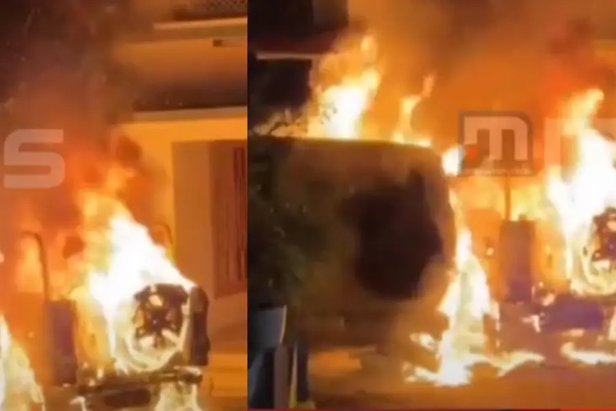 എടവണ്ണയിൽ വീട്ടുമുറ്റത്ത് നിർത്തിയിട്ട ഥാർ ഉൾപ്പെടെ മൂന്ന് വാഹനങ്ങൾ കത്തിനശിച്ചു, ദുരൂഹത