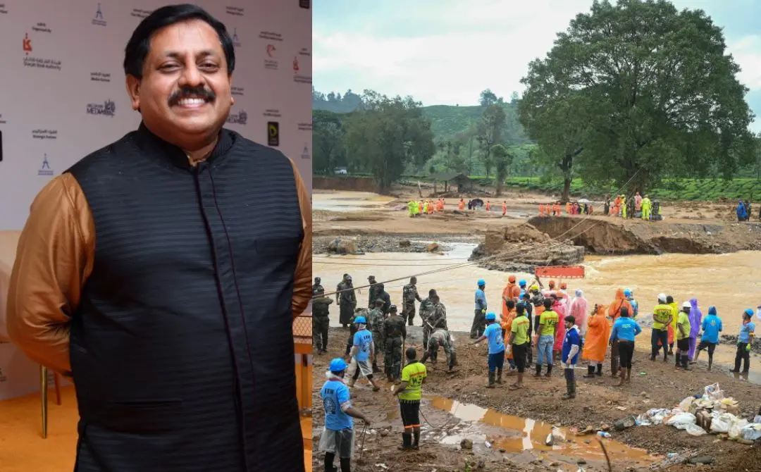 ഏരീസ് ഗ്രൂപ്പ് സ്ഥാപക ചെയർമാനും ചീഫ് എക്സിക്യൂട്ടീവ് ഓഫീസറും ചലച്ചിത്ര നിർമാതാവുമായ സോഹൻ റോയ്, വയനാട് ഉരുൾപൊട്ടൽ ദുരന്തം | ഫോട്ടോ: www.facebook.com/SohanRoy, എ.എഫ്.പി
