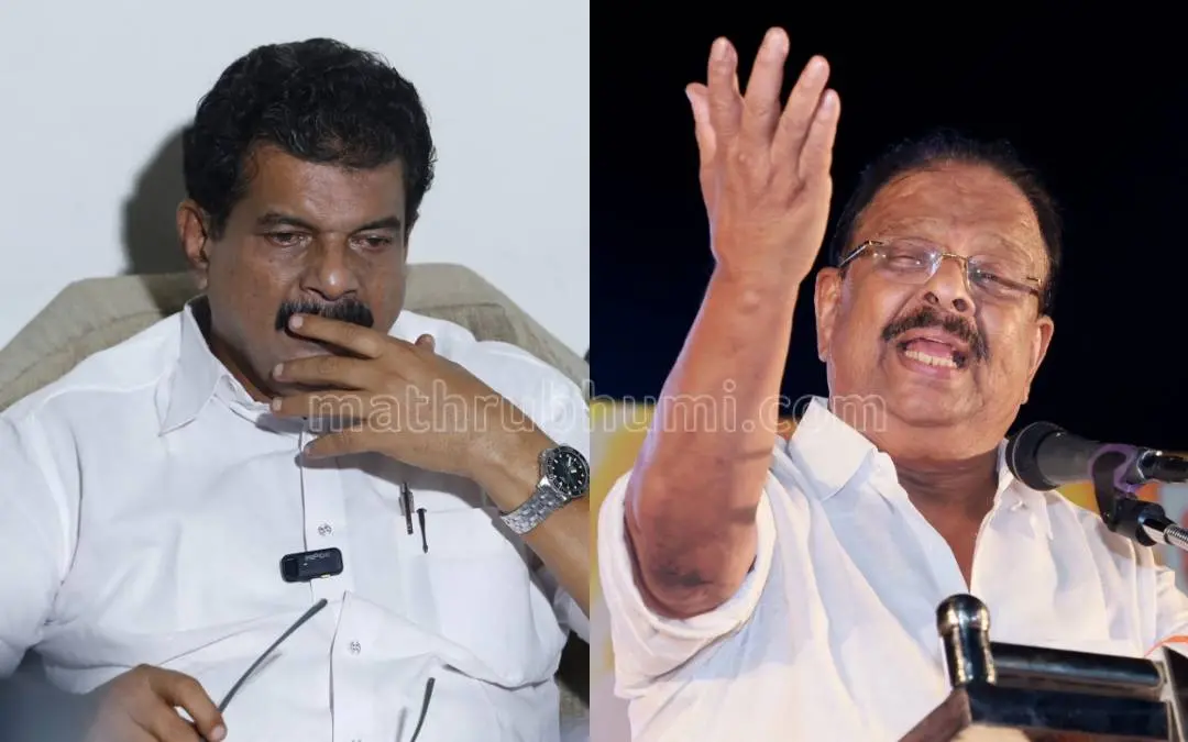പി.വി. അന്വര്, കെ. സുധാകരന് | ഫോട്ടോ: മാതൃഭൂമി