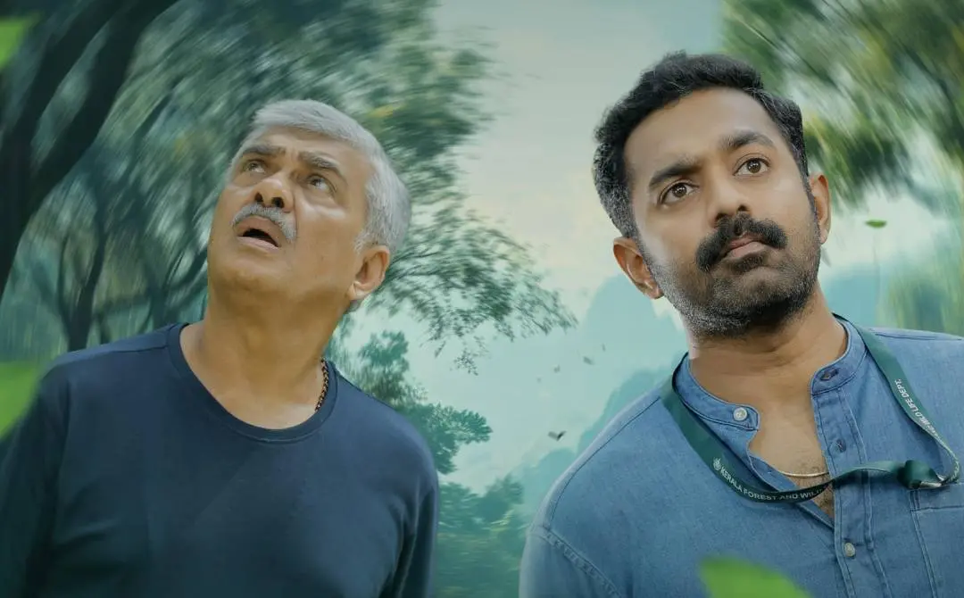 'കിഷ്കിന്ധാ കാണ്ഡ'ത്തിൽ വിജയരാഘവനും ആസിഫ് അലിയും.(പോസ്റ്ററിൽനിന്ന് ) | ഫോട്ടോ: www.facebook.com/ActorAsifAli