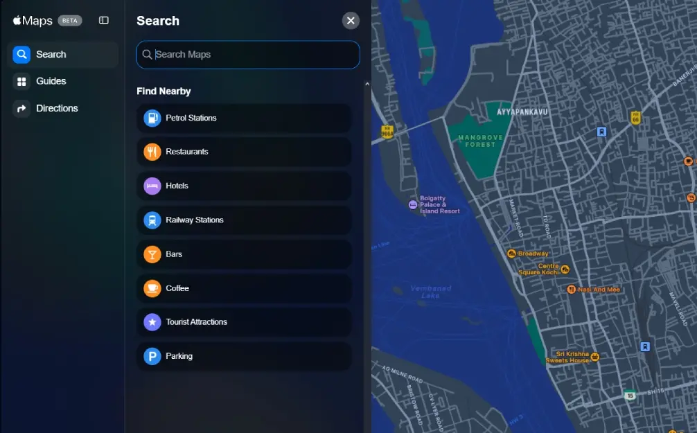 Apple Map Web | Photo: Apple