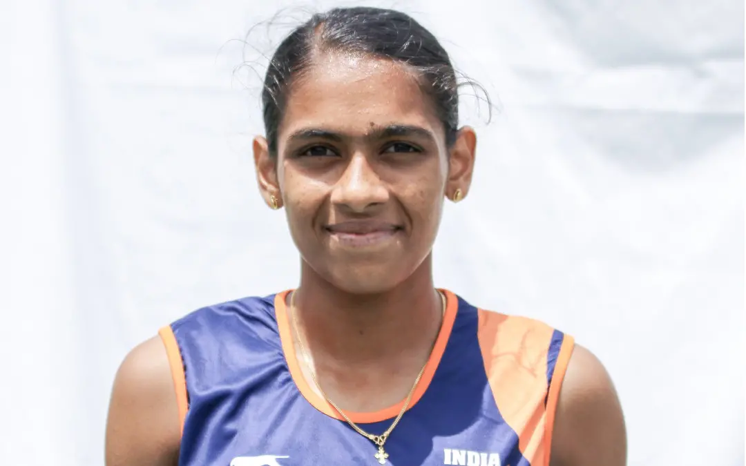 ജിസ്ന മാത്യു | Photo: x.com/asianathletics