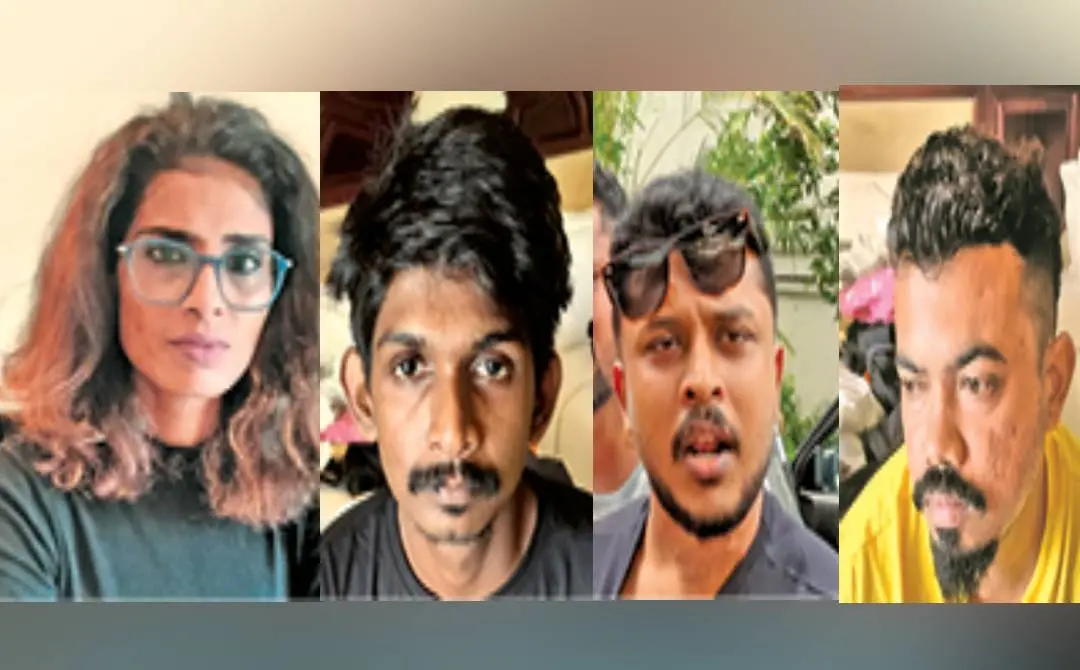 ഡി.ജെ. പാര്ട്ടിക്ക് മയക്കുമരുന്ന് എത്തിച്ചതിന് പിടിയിലായവര്