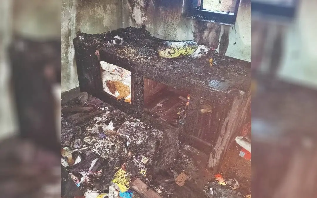 തീപിടിച്ച് ഫ്രിഡ്ജ്