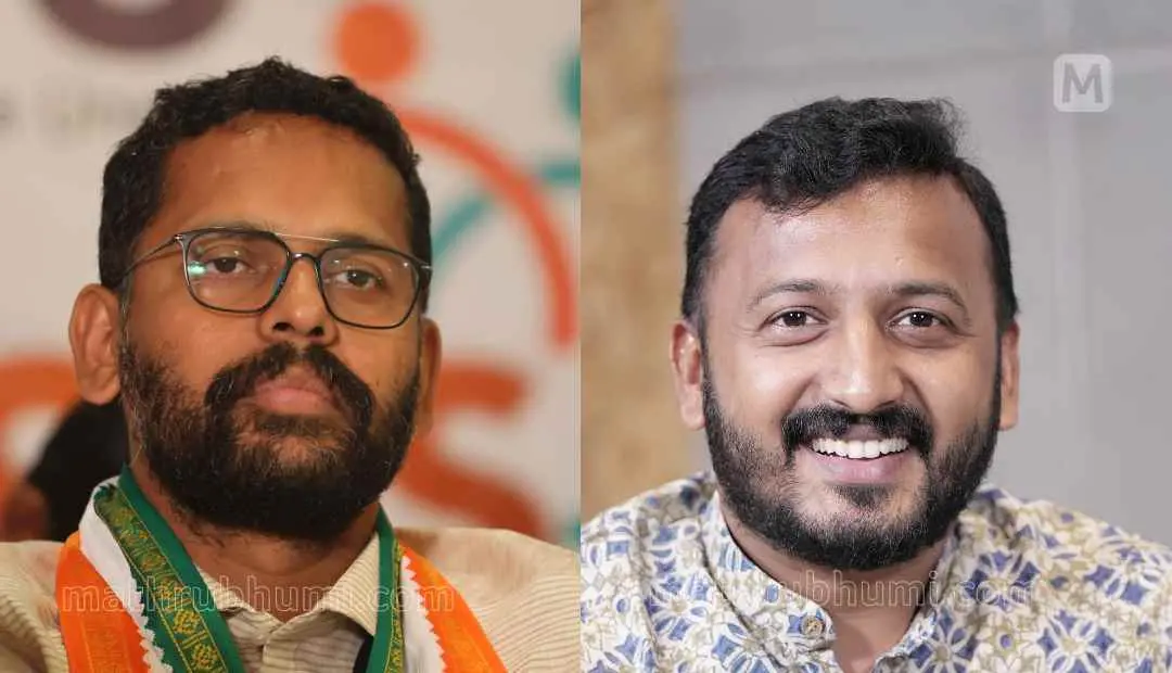 പി. സരിൻ, രാഹുൽ മാങ്കൂട്ടത്തിൽ