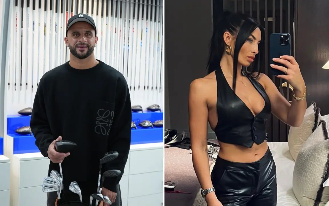 Kyle Walker, Annie Kilner | Photo: instagram.com/kylewalker2 and instagram.com/anniekilnerfan
