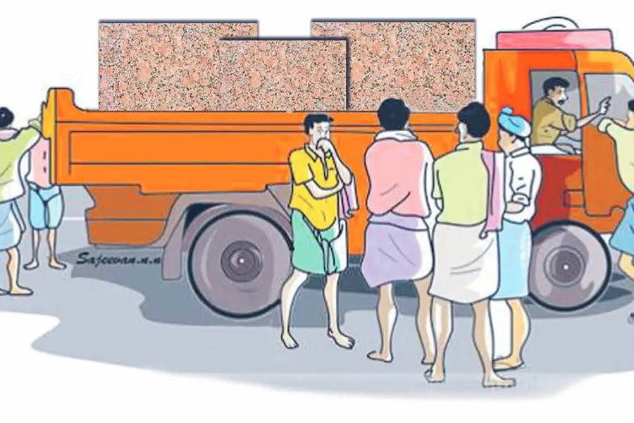 നോക്കുകൂലി നല്കാത്തതിനാല് ലോഡിറക്കിയില്ല; സിഐടിയുവിനെതിരെ പരാതി