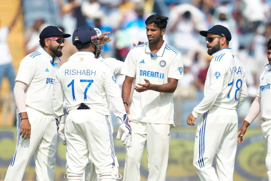 വാഷിങ്ടണ് സുന്ദറിന് 11 വിക്കറ്റ്; ഇന്ത്യയുടെ വിജയലക്ഷ്യം 359 റണ്സ്