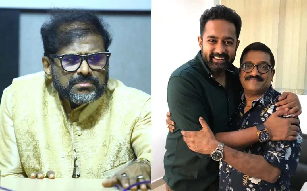 രമേഷ് നാരായണൻ, ആസിഫ് അലിയും ശരത്തും | ഫോട്ടോ: അരുൺ കൃഷ്ണൻകുട്ടി\ മാതൃഭൂമി, www.facebook.com/sharrethofficial