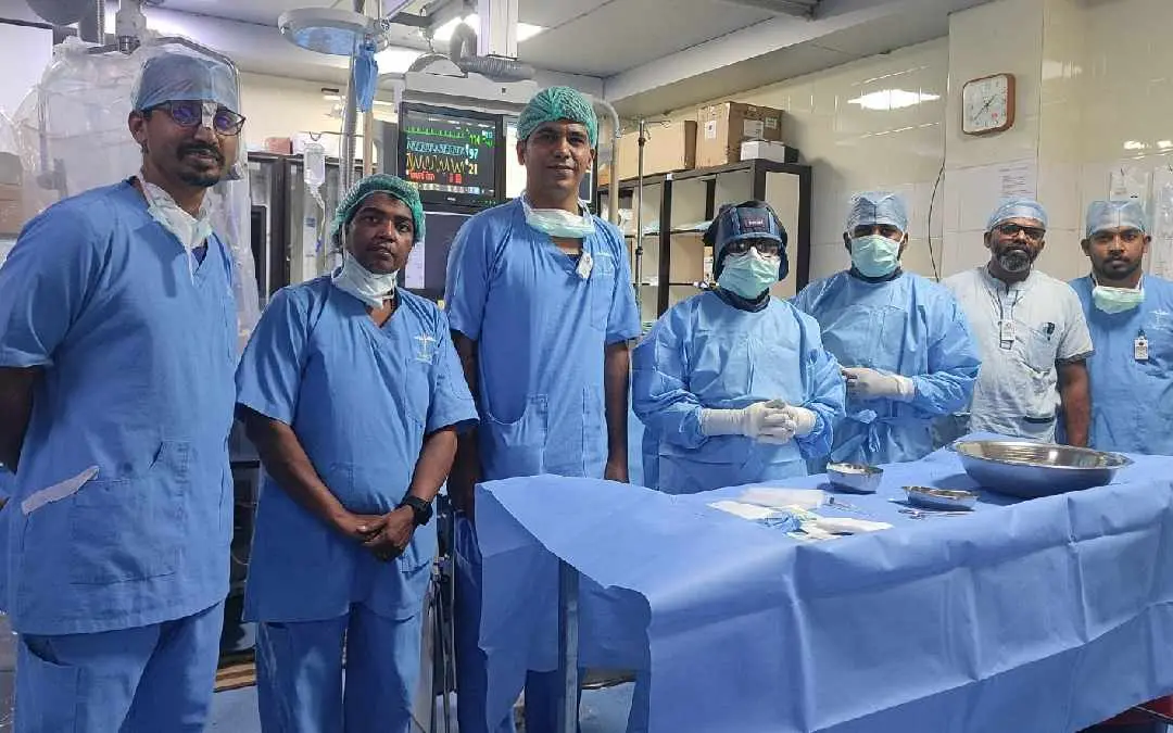 ചികിത്സയ്ക്ക് നേതൃത്വം നൽകിയവർ