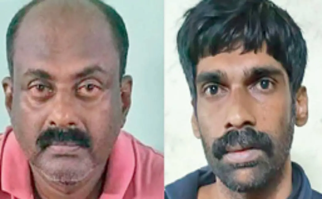 അറസ്റ്റിലായ ഹാരി ജോണും അമിതാബ് ചന്ദ്രനും