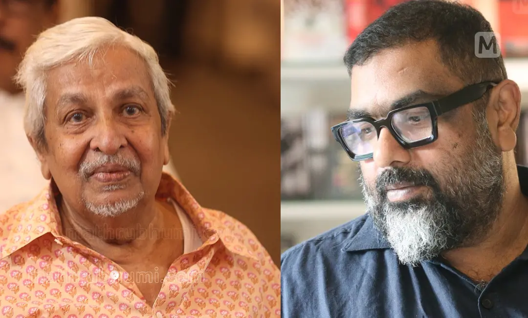 സി.ആര്‍ ഓമനക്കുട്ടന്‍, അമല്‍ നീരദ്‌ / ഫോട്ടോ: ഷഹീന്‍ താഹ