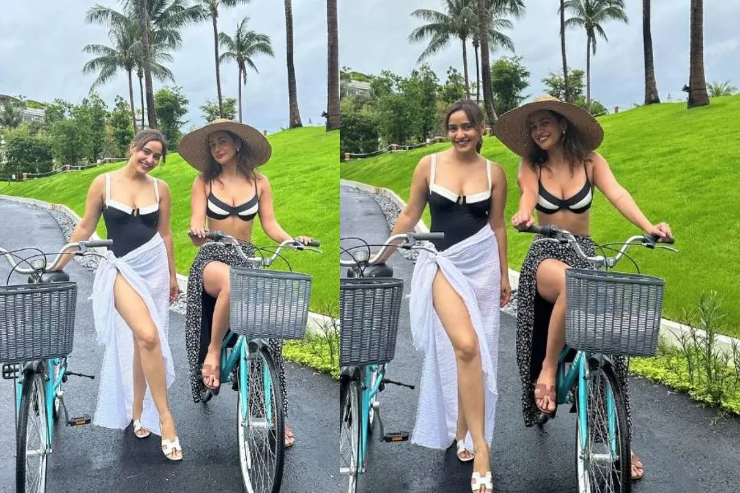 നേഹ ശര്മയും അയിഷ ശര്മയും | Photo: instagram/ neha sharma