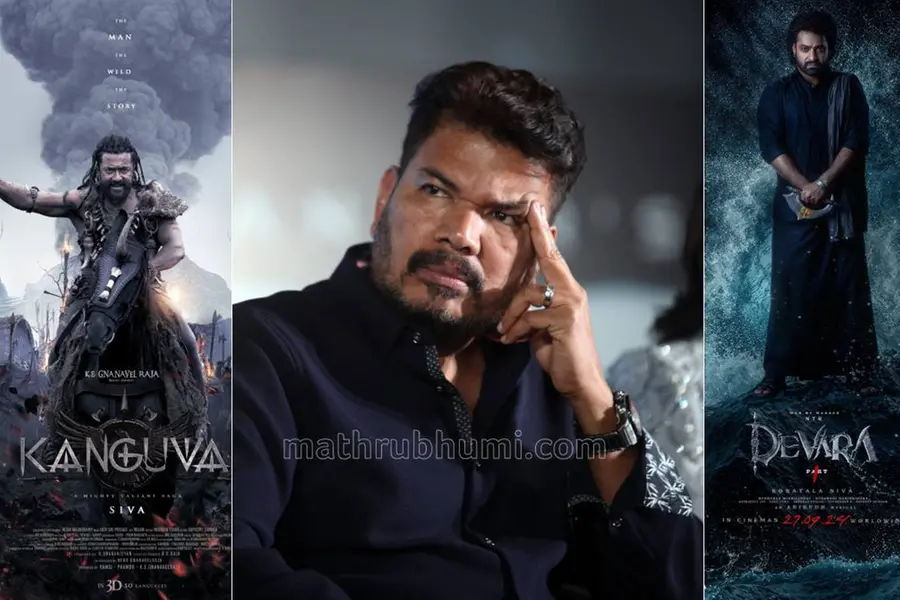 തനിക്കവകാശമുള്ള നോവലിലെ രംഗങ്ങൾ ഒരു സിനിമ കോപ്പിയടിച്ചെന്ന് ഷങ്കർ, കങ്കുവയോ ദേവരയോയെന്ന് ചർച്ച