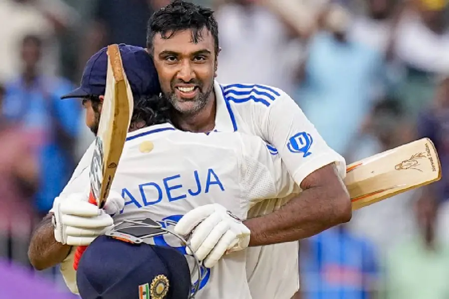 പാകിസ്താനല്ല ഇന്ത്യയെന്ന് അശ്വിൻ, സെഞ്ചുറിക്കകത്തെ ജഡേജ; ബാറ്റില്ലാത്തിടത്ത്‌ പന്തുകൊണ്ട് ഇന്ദ്രജാലം