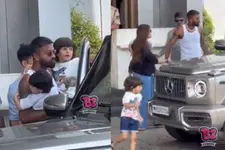 നടാഷയുമായി വേര്‍പ്പിരിഞ്ഞശേഷമുള്ള ആദ്യ കൂടിക്കാഴ്ച; മകനെക്കണ്ട സന്തോഷത്തില്‍ ഹാര്‍ദിക് | VIDEO