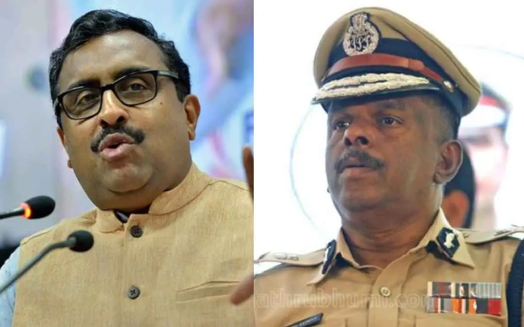 രാം മാധവ്, എം.ആർ. അജിത് കുമാർ|ഫോട്ടൊ: പി.ടി.ഐ, മാതൃഭൂമി
