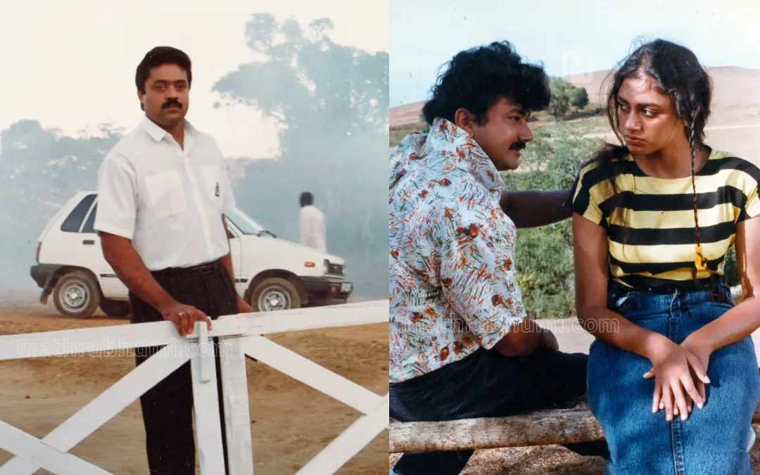 സുരേഷ് ഗോപി, ജയറാം, ശോഭന എന്നിവര്‍ 'ഇന്നലെ' എന്ന സിനിമയില്‍ | ഫയല്‍ഫോട്ടോ: മാതൃഭൂമി