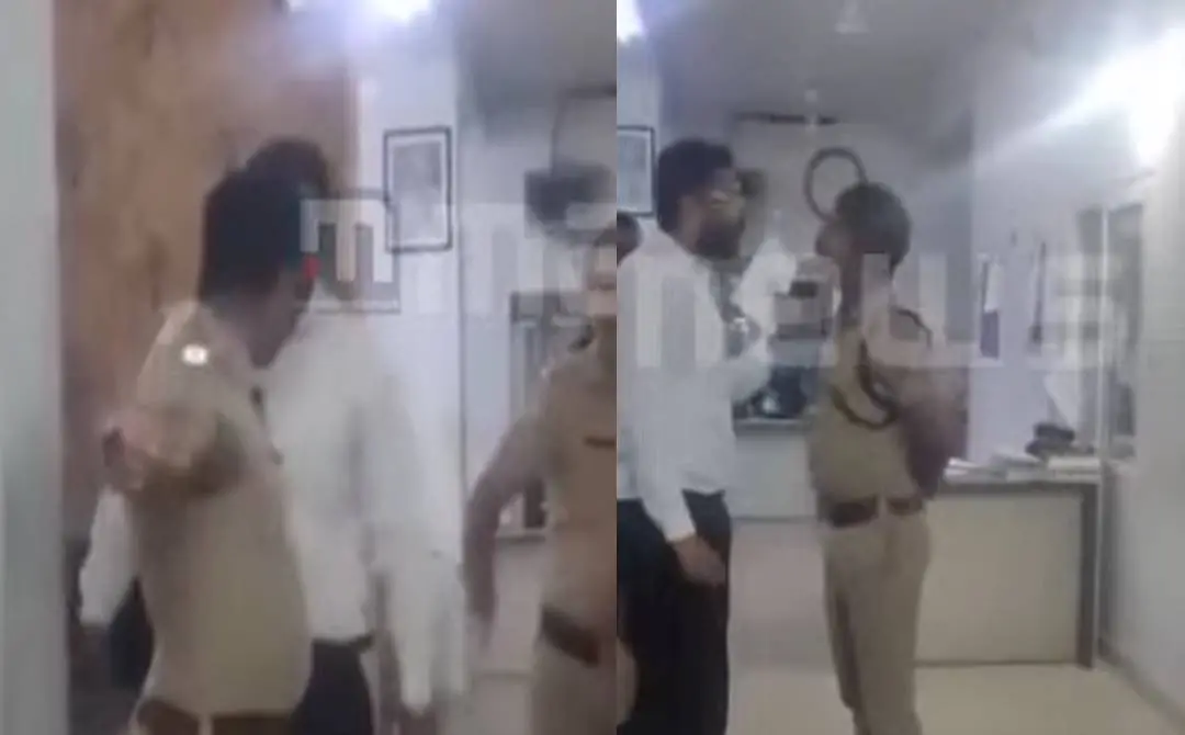 കേസിനാസ്പദമായ സംഭവത്തിന്റെ ദൃശ്യങ്ങള് | Screengrab: Mathrubhumi News