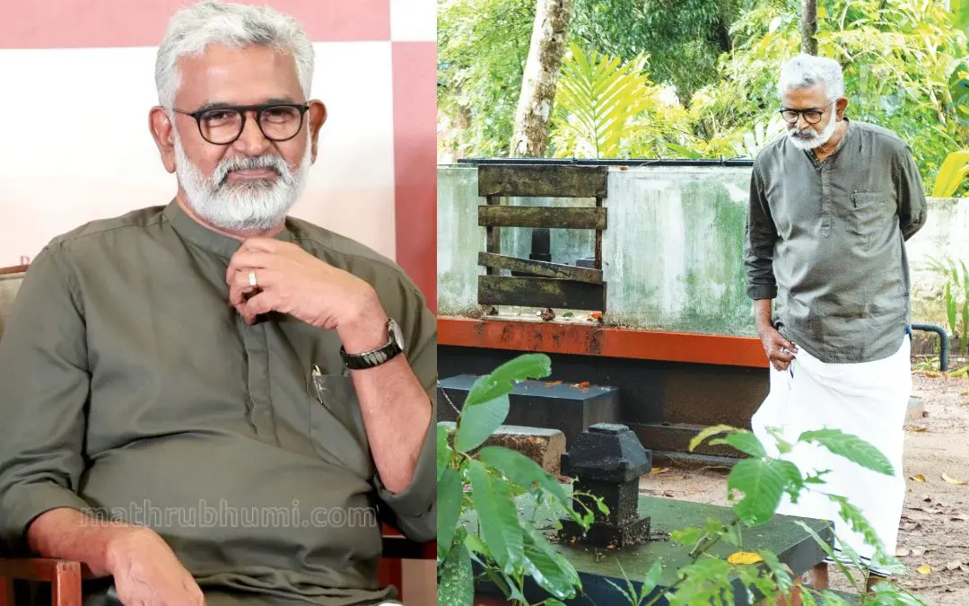 ബ്ലെസി, ചാലപ്പുറത്ത് തറവാട്ടിലെ കാവിനുസമീപം | ഫോട്ടോ : സിദ്ധിക്കുൽ അക്ബർ