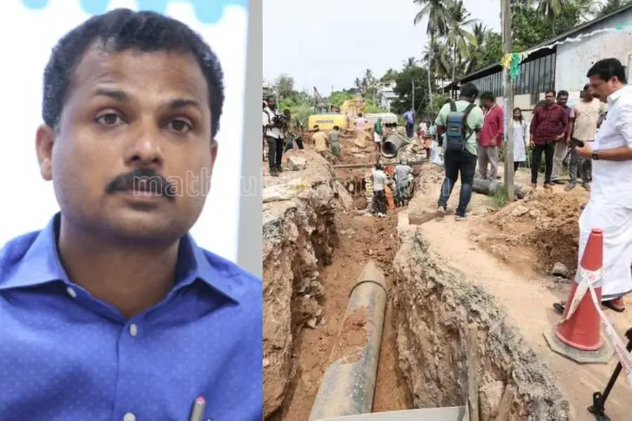 'കുറ്റകരമായ അനാസ്ഥ, ബോധപൂര്വമായ വീഴ്ച'; തലസ്ഥാനത്തെ കുടിവെള്ള മുടക്കത്തില് വിമര്ശനവുമായി എംഎല്എ