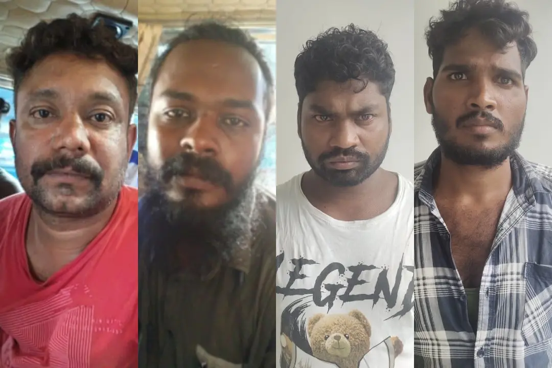 പിടിയിലായവർ