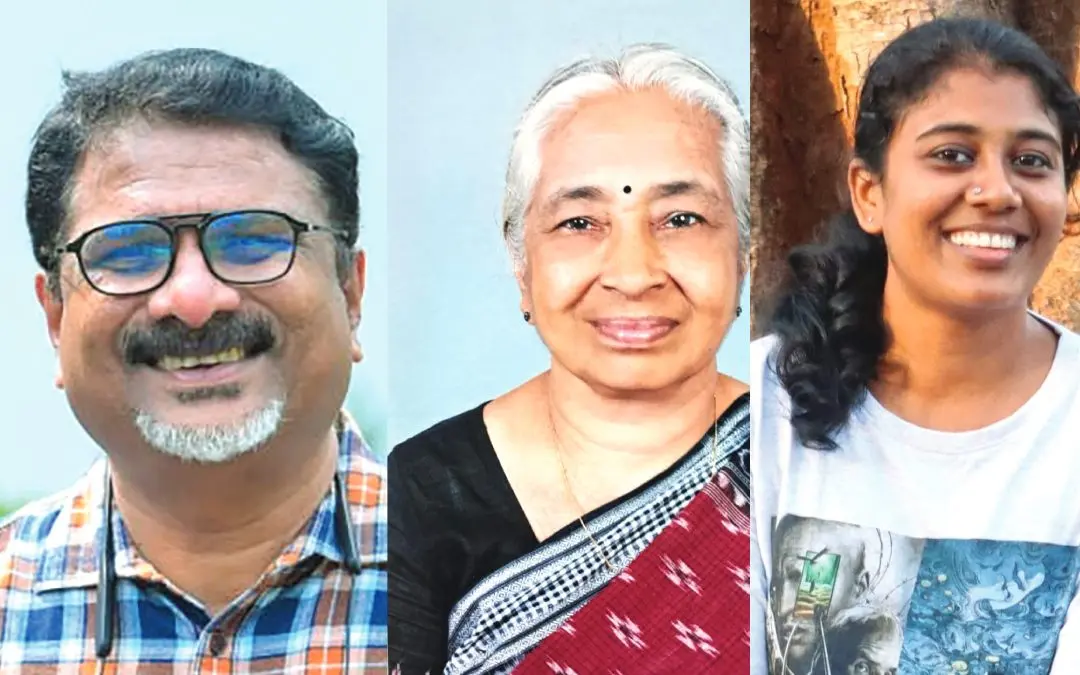 പി.എന്. ഗോപീകൃഷ്ണന്, എസ്. ശാന്തി, ടി. തസ്ലിമ എന്നിവര്.