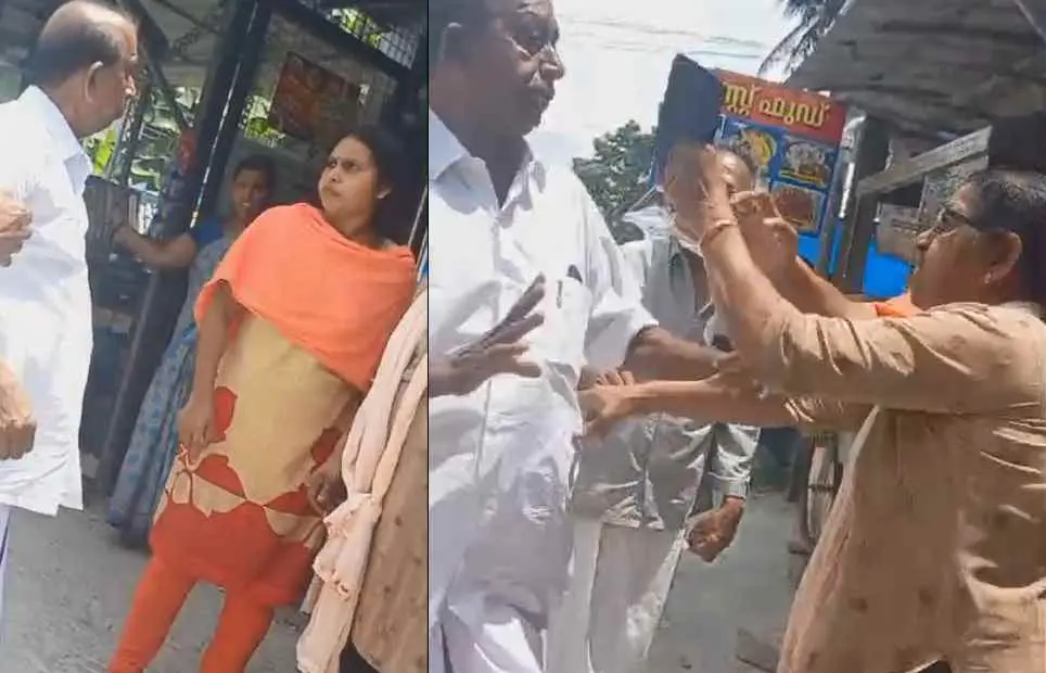 സംഭവത്തിന്റെ വീഡിയോ ദൃശ്യങ്ങളിൽ നിന്ന്