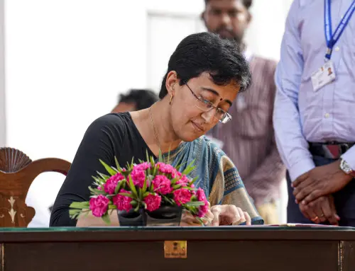 ഡൽഹി മുഖ്യമന്ത്രിയായി അതിഷി മർലേന സത്യപ്രതിജ്ഞ ചെയ്തു അധികാരമേൽക്കുന്നു | Photo:  PTI