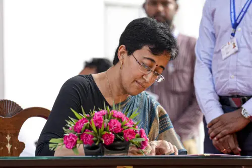 ഡൽഹി മുഖ്യമന്ത്രിയായി അതിഷി സത്യപ്രതിജ്ഞ ചെയ്തു