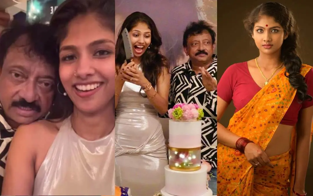 രാം ഗോപാൽ വർമയ്ക്ക് ഒപ്പം ആരാധ്യ, ആരാധ്യ | Photo: instagram/aradhya