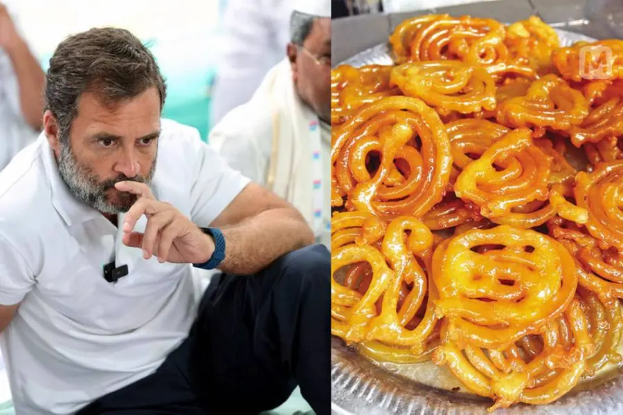 ഹരിയാണയിൽ മധുരിക്കാതെ രാഹുലിന്റെ 'ജിലേബിയും ജാട്ടും', ജിലേബി വിതരണംചെയ്ത് പരിഹസിച്ച് ബി.ജെ.പി