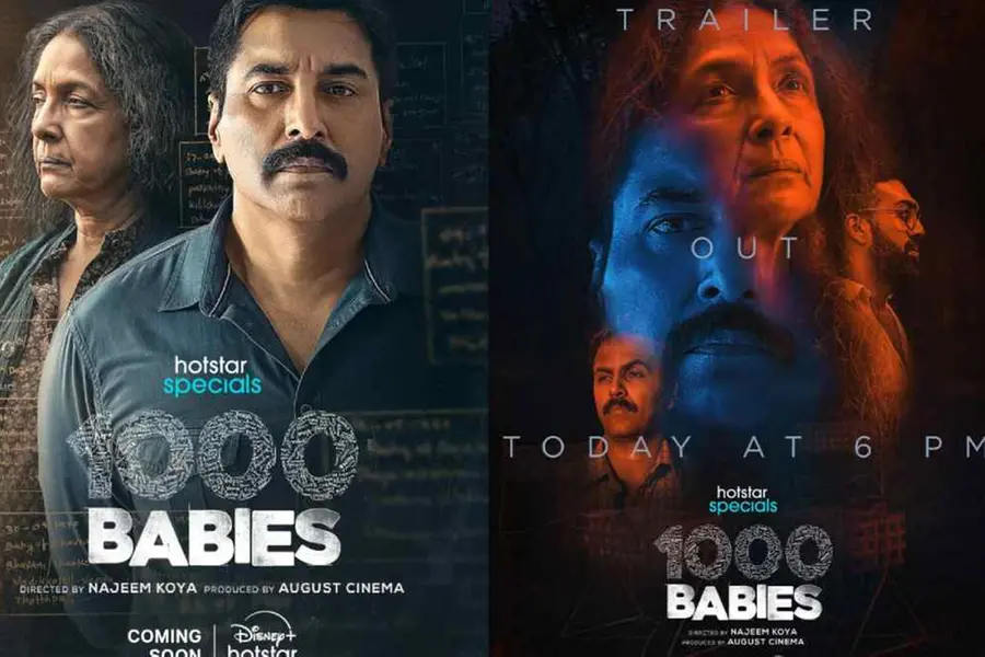 റഹ്മാനും നീന ഗുപ്തയും: ഹോട്ട്സ്റ്റാറിൽ മലയാളം ത്രില്ലർ സീരിസ് '1000 ബേബീസ്'; ട്രെയ്ലര് പുറത്ത്