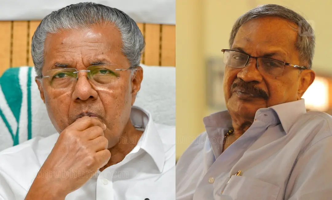 മുഖ്യമന്ത്രി പിണറായി വിജയന്‍, എം.ടി