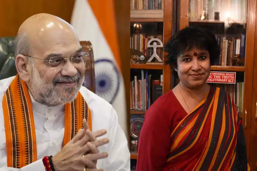 ഇന്ത്യയെ ഞാൻ സ്നേഹിക്കുന്നു, ഈ രാജ്യത്ത് തുടരാൻ അനുവദിക്കണം; അമിത് ഷായോട് തസ്ലിമ നസ്രീൻ