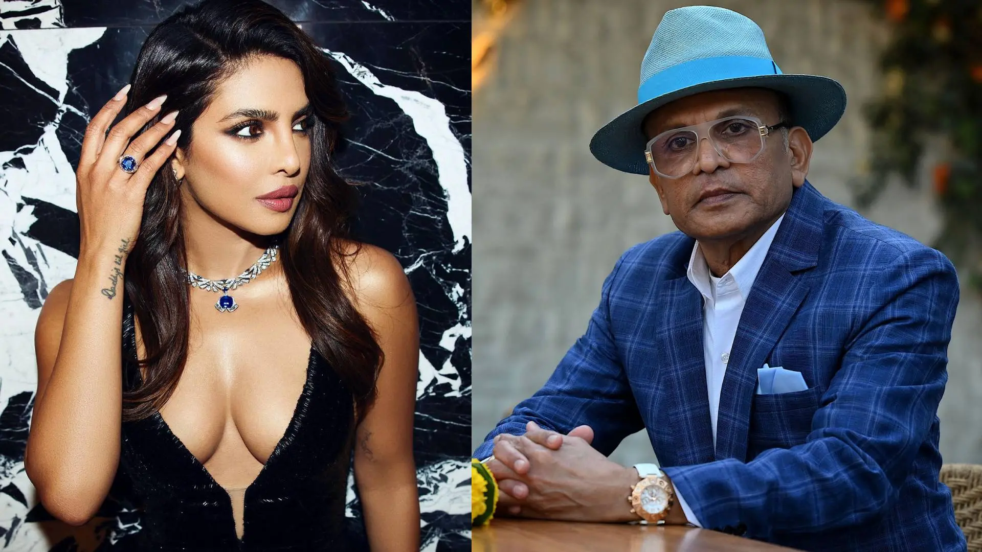 പ്രിയങ്ക ചോപ്ര, അന്നു കപൂർ | Photo: https://www.instagram.com/priyankachopra/, AFP