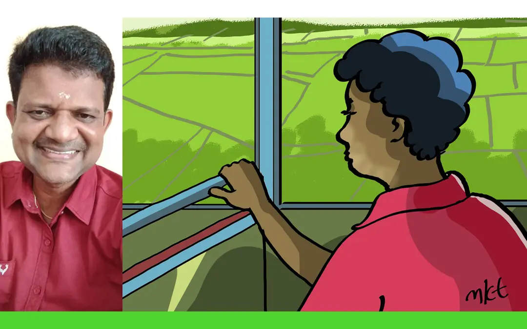 ഇളങ്കോ ഓടൈ (ഇടത്ത്). ചിത്രീകരണം: മനോജ് കുമാർ തലയമ്പലത്ത്