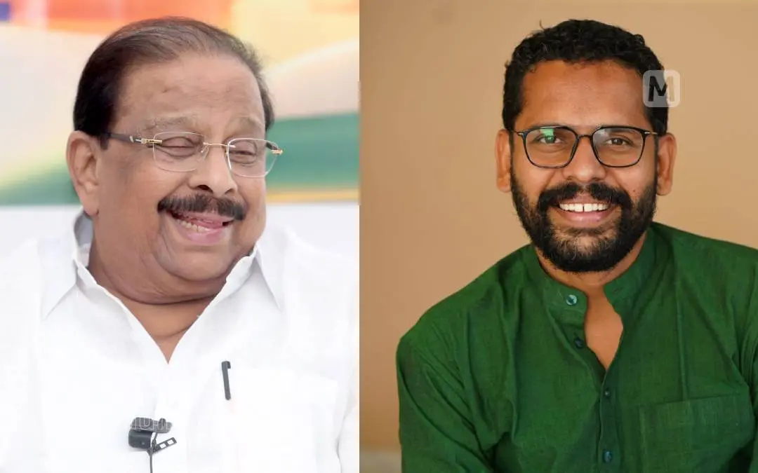 കെ.സുധാകരൻ,പി.സരിൻ | Photo: Mathrubhumi
