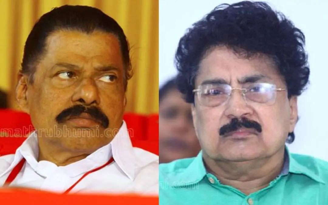 എം.വി.ഗോവിന്ദൻ, പി.കെ. ശശി | Photo: Mathrubhumi