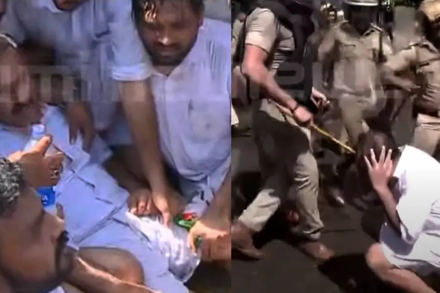 യൂത്ത് കോണ്‍ഗ്രസ് മാര്‍ച്ചില്‍ സംഘര്‍ഷം: ലാത്തിച്ചാര്‍ജ്, അബിന്‍ വര്‍ക്കി അടക്കമുള്ളവര്‍ക്ക് പരിക്ക്
